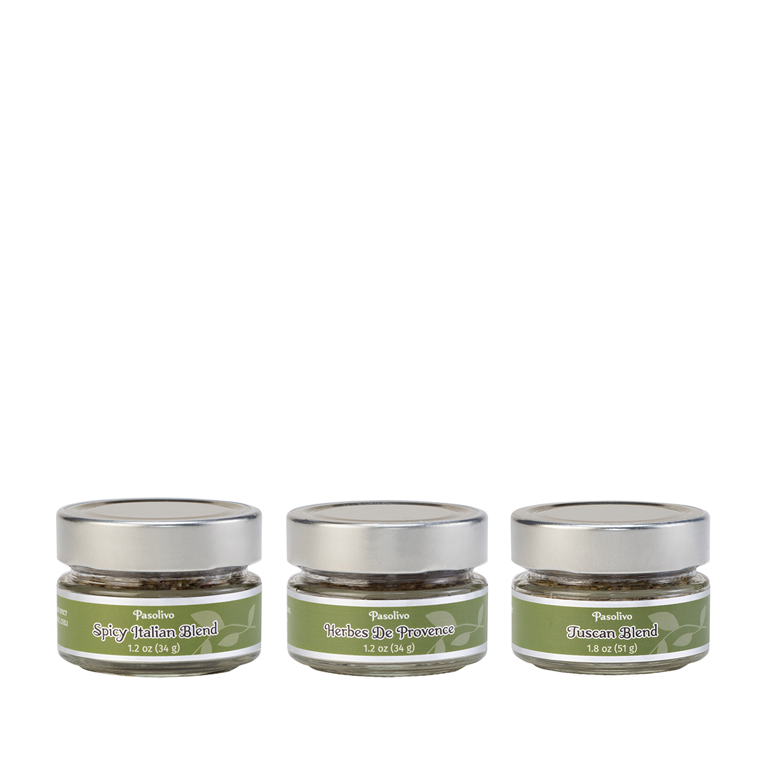 Pasolivo's Garlic Lemon Spice Trio