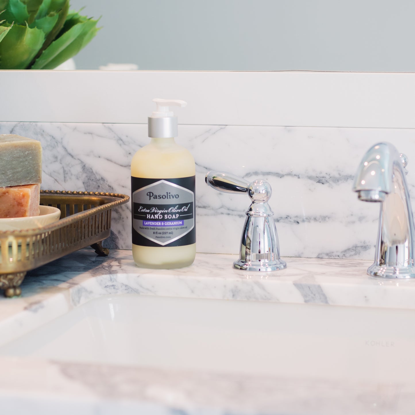 Pasolivo Lavender Germanium Hand Soap