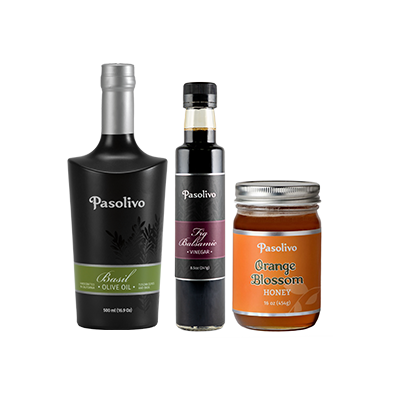 Pasolivo's Basil Blend Salad Dressing Kit 