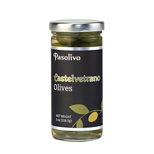 Pasolivo Castelvetrano Olive Jar