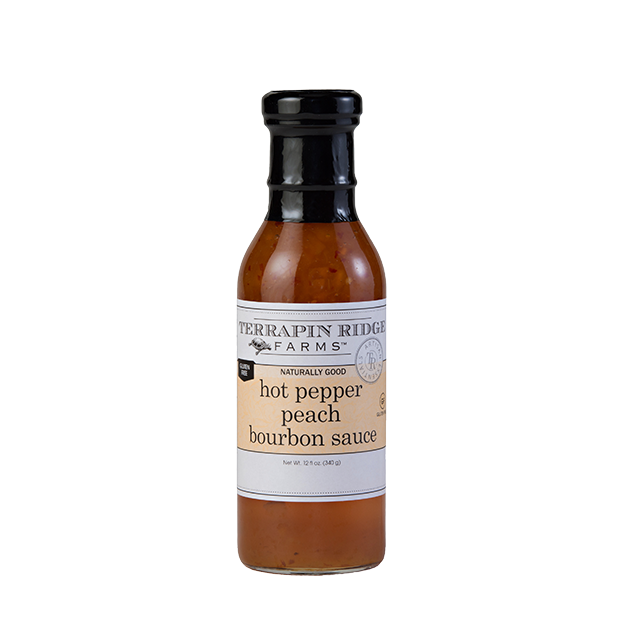 Pasolivo Hot Pepper Peach Bourbon Sauce 