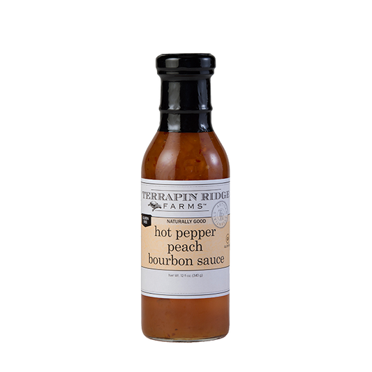 Pasolivo Hot Pepper Peach Bourbon Sauce 