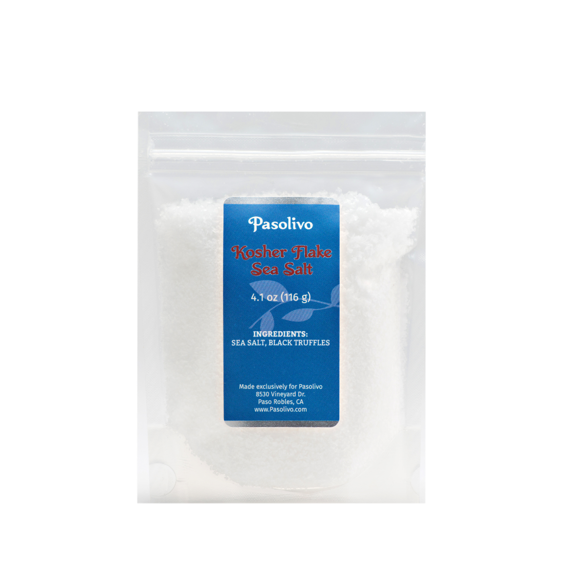 Pasolivo Kosher Flake Sea Salt Bag