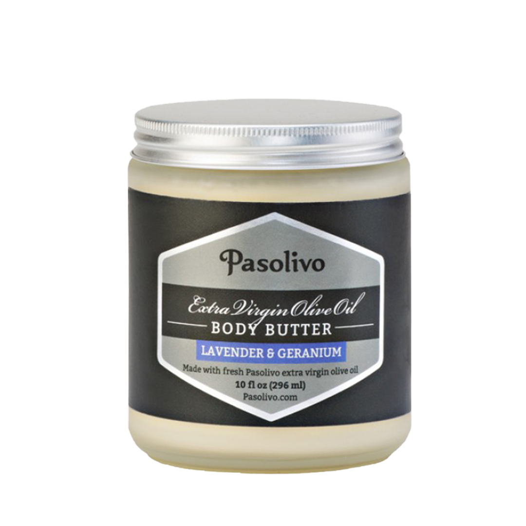 Pasolivo Lavender Body Butter Jar