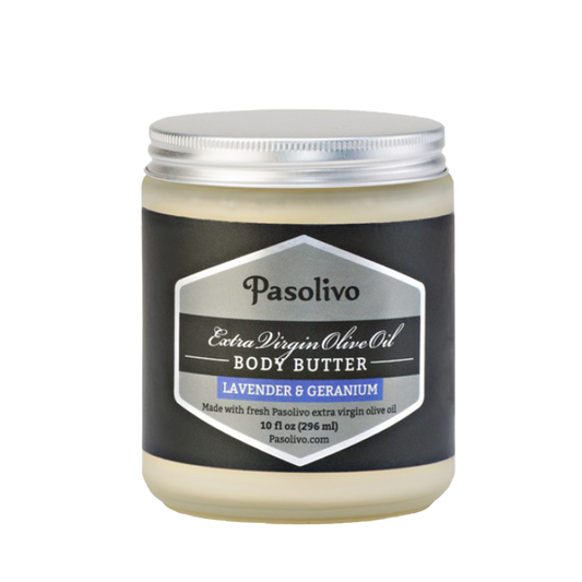 Pasolivo Lavender Body Butter Jar