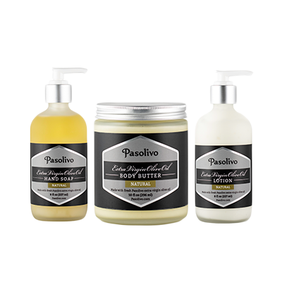 Pasolivo Natural Scent Bath and Body Gift Set