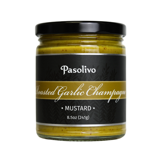 Pasolivo Roasted Garlic Champagne Mustard