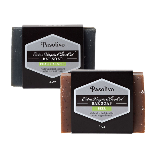 Pasolivo Men's Bar Soap Duo 